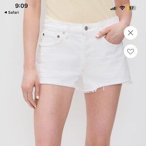 Agolde Parker Jean Shorts
